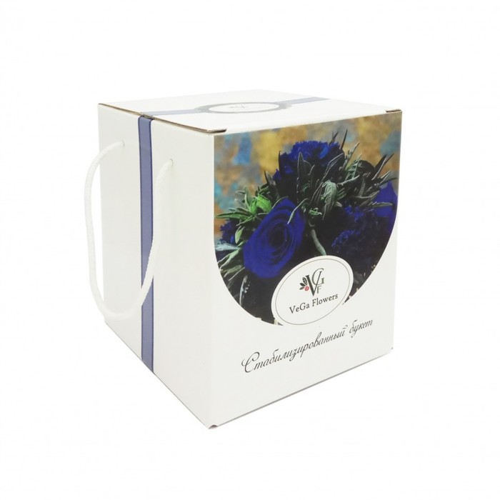 Декоративная композиция "Саманта" букет, 13 х 13 х 15 см, розовый