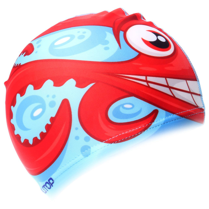 Шапочка для плавания "Осьминожка", детская, текстиль