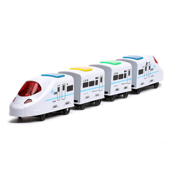 Поезд "Скорость", работает от батареек, световые и звуковые эффекты