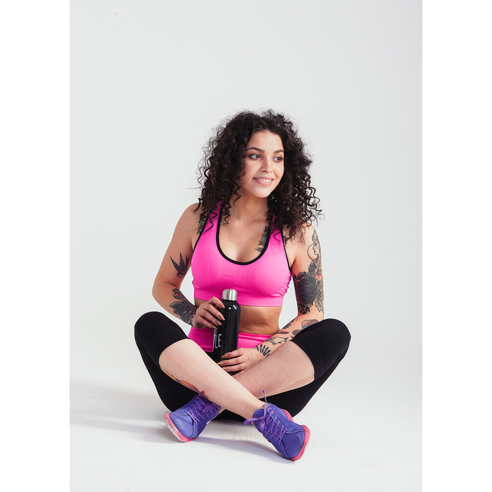 Спортивный топ ONLITOP Balance, размер 42-44, цвет розовый