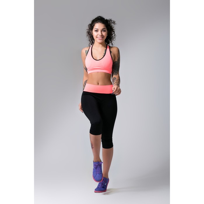Спортивный топ ONLITOP Balance, размер 46-48, цвет коралловый