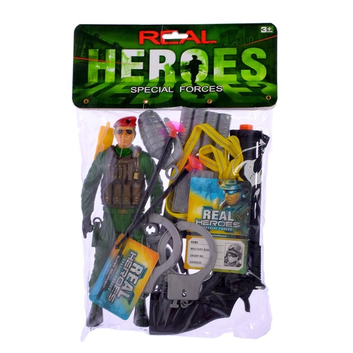 Набор военного "Краповый берет", 11 предметов