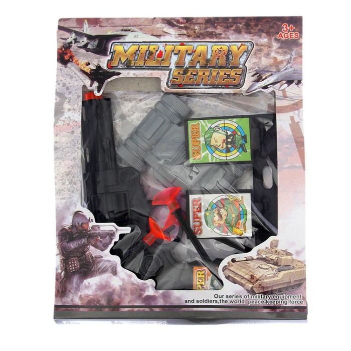 Набор военного "Стрельбище", 6 предметов