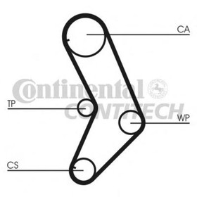 

Ремень ГРМ Contitech CT999