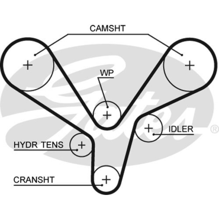 Ремень ГРМ Gates 5636XS