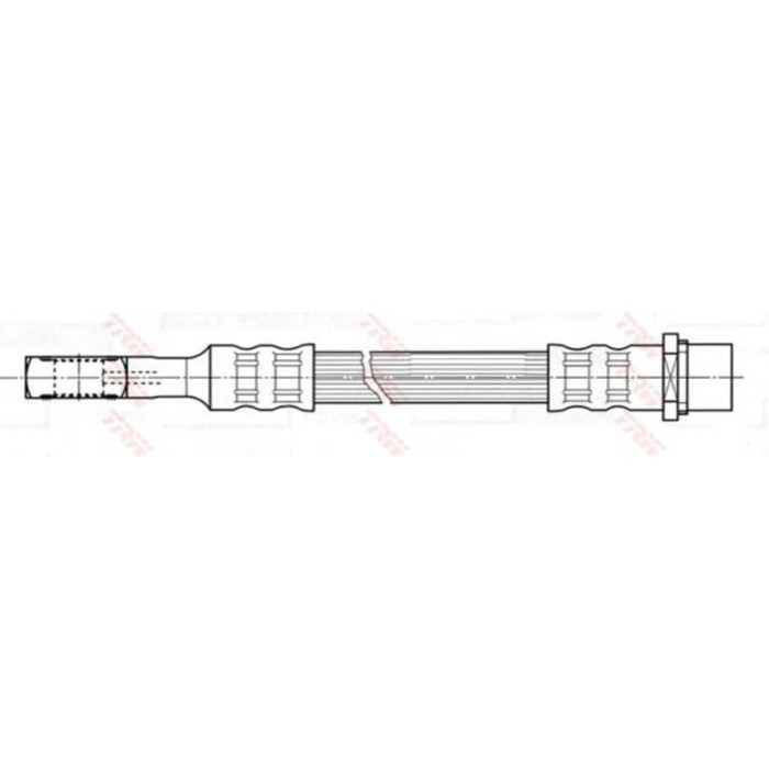 Шланг тормозной TRW PHD471