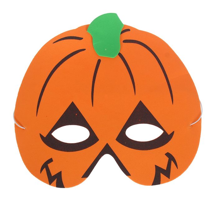 Карнавальная маска "Тыква"