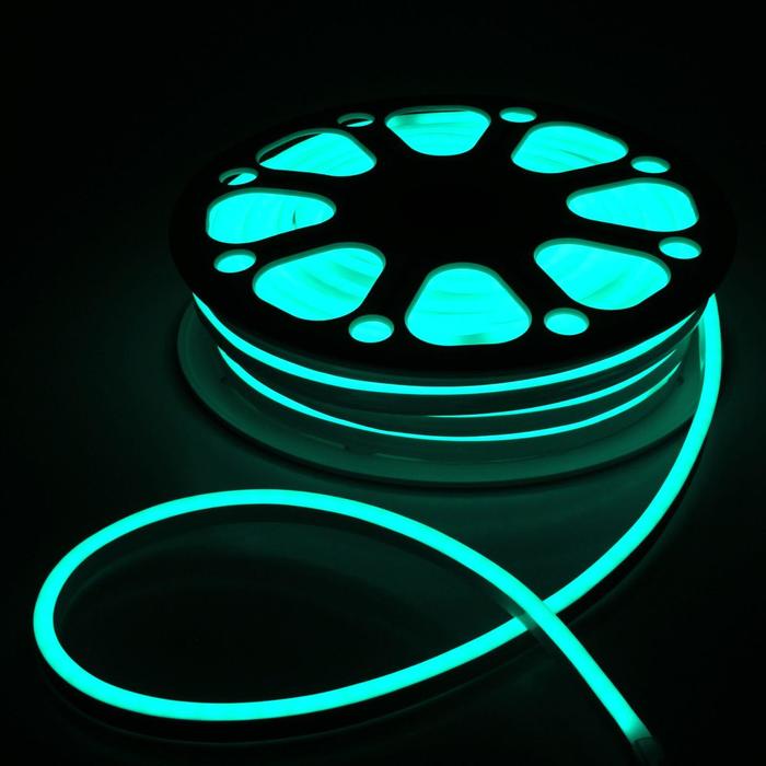

Гибкий неон Luazon Lighting 8 × 16 мм, IP67, 25 м, SMD5050, 80 LED/м, 220 В, свечение RGB