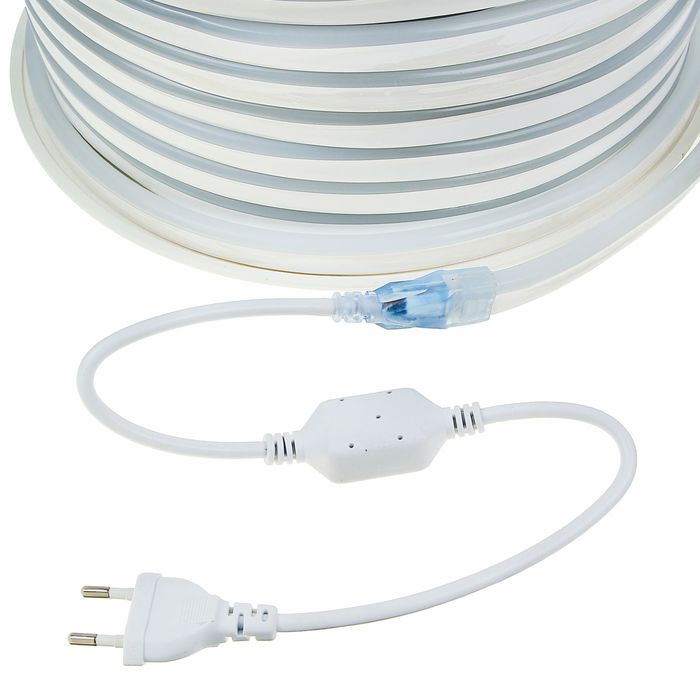 Гибкий неон 8 х 16 мм, 100 метров, LED-120-SMD2835, 220 V, ЖЕЛТЫЙ