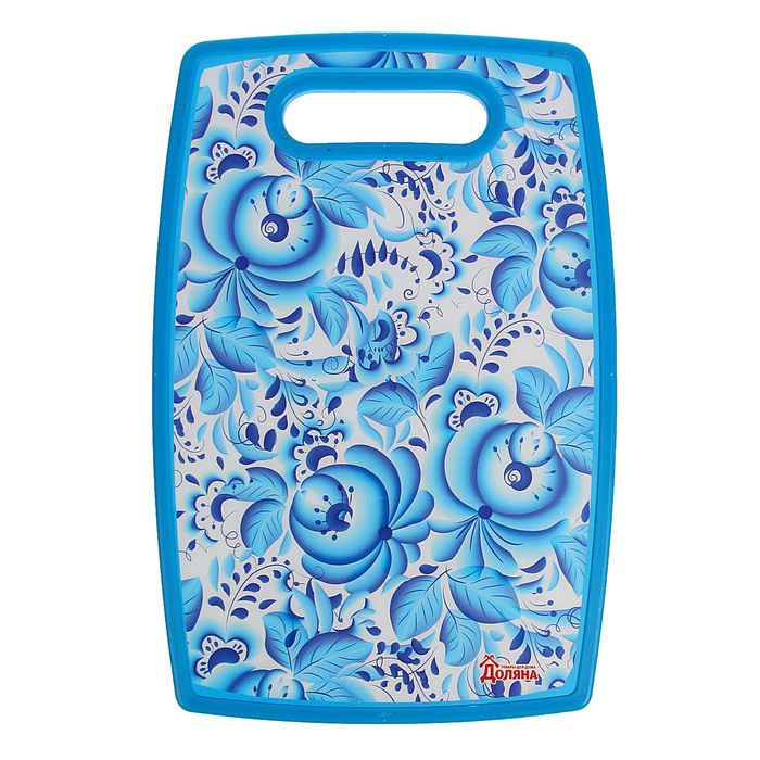 Доска разделочная 20х30 см "Гжель"