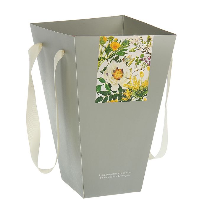 Пакет для цветов, 18 х 18 х 30 см