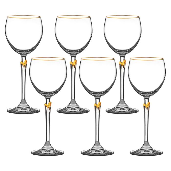 Набор бокалов для вина 200 мл "Бриджита", 6 шт