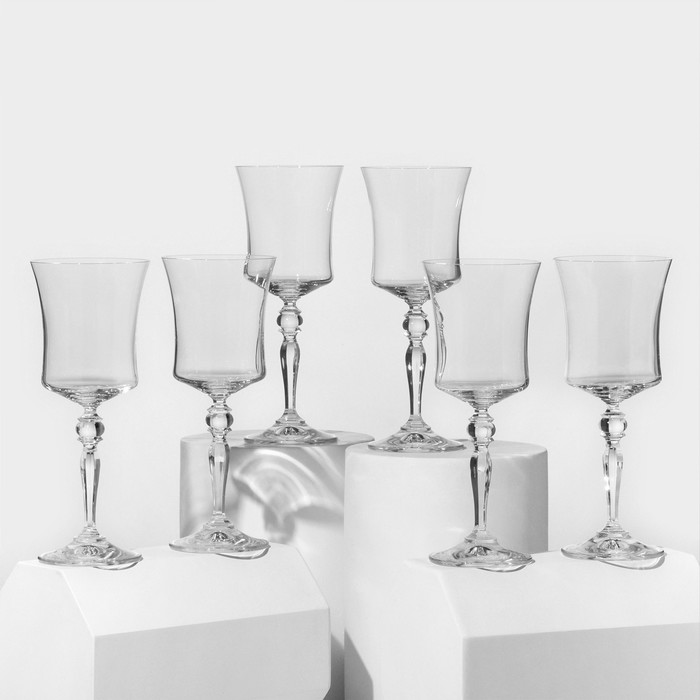 Набор бокалов для вина 250 мл "Грация", 6 шт