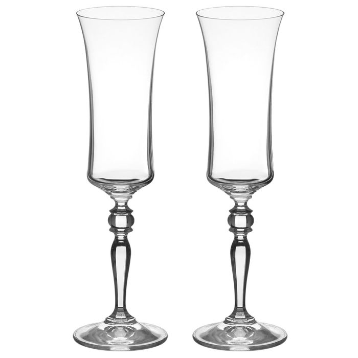 Набор бокалов для шампанского 190 мл "Грация", 2 шт