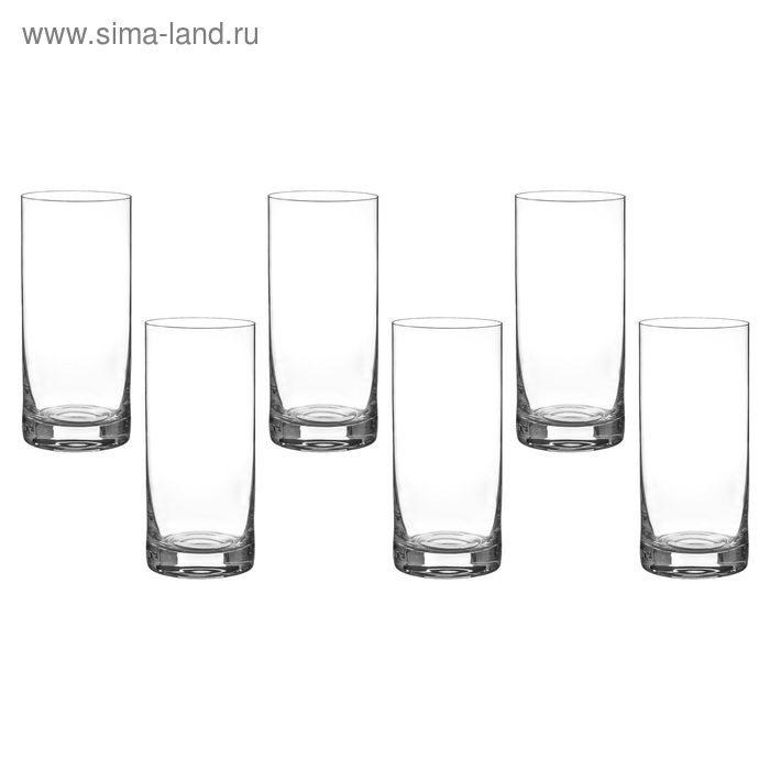 Набор стаканов для воды «Барлайн», 300 мл, 6 шт. набор стаканов для воды из 6 шт айсберг 550 мл