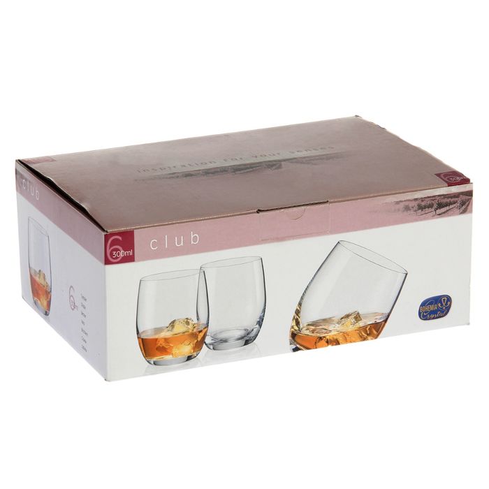 Набор стаканов низких 300 мл "Клаб", 6 шт