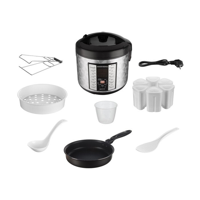 Мультиварка Redmond RMK-M271, 830 Вт, 5 л, 16 программ, мультиповар, отложенный старт