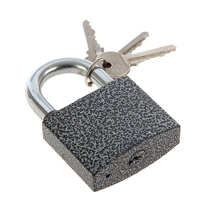 Замок навесной PALLADIUM K 303F-60, картонная упаковка