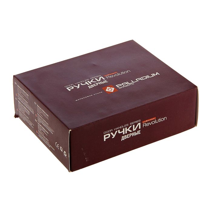 Ручка РALLADIUM Bruno SC/CP, цвет матовый хром/хром