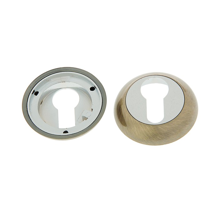 Накладка на цилиндровый механизм "Фабрика Замков" AB ET, цвет античная бронза