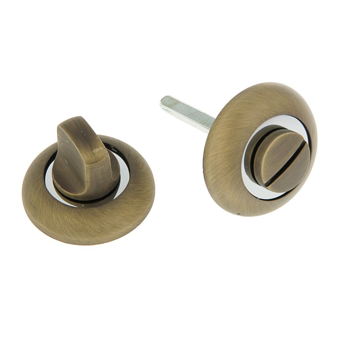 Ручка поворотная РALLADIUM CR BK COFFEE/CP, цвет кофе/хром