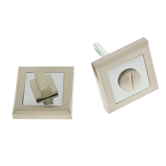 Ручка поворотная РALLADIUM CS BK SN/CP, цвет матовый никель/хром