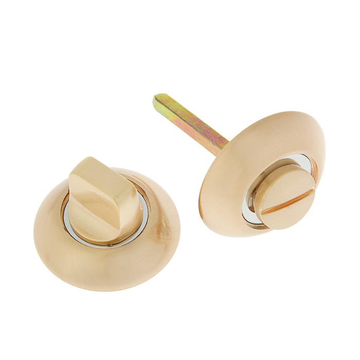 Ручка поворотная РALLADIUM R SG/CP BK, цвет матовое золото/хром