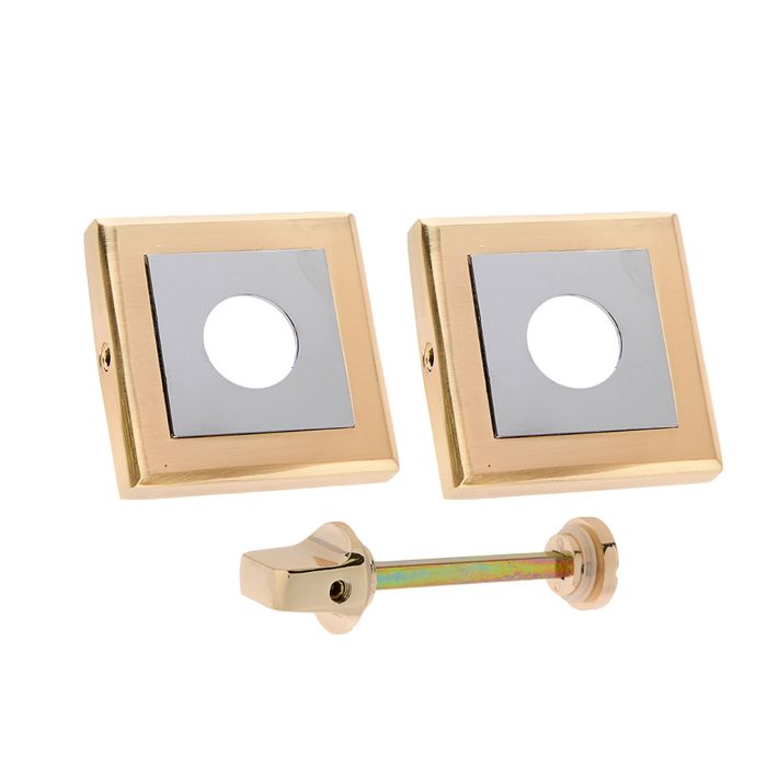 Ручка поворотная РALLADIUM RS SG/GP BK, цвет матовое золото/золото