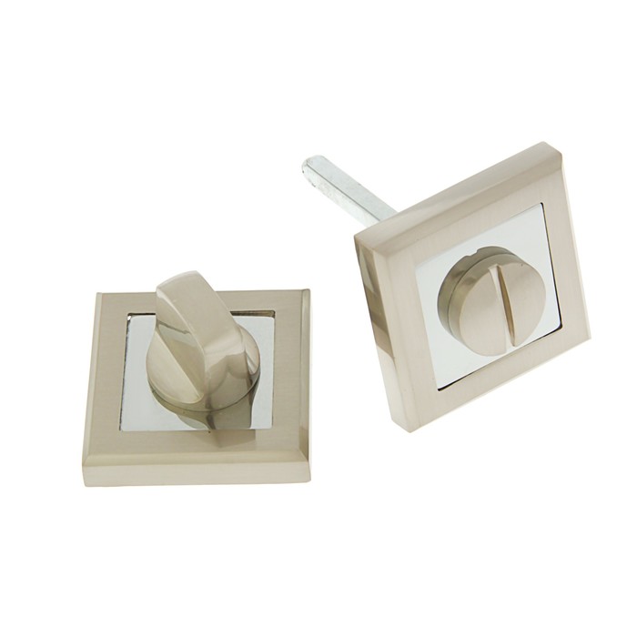 Ручка поворотная РALLADIUM RS SN/CP BK, цвет матовый никель/хром