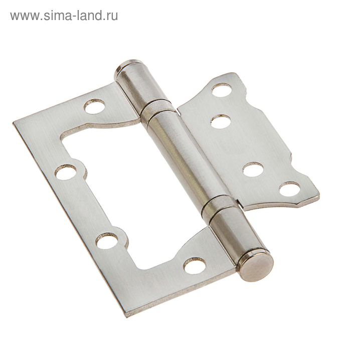 

Петля накладная E-2BB-100 SN, цвет матовый никель