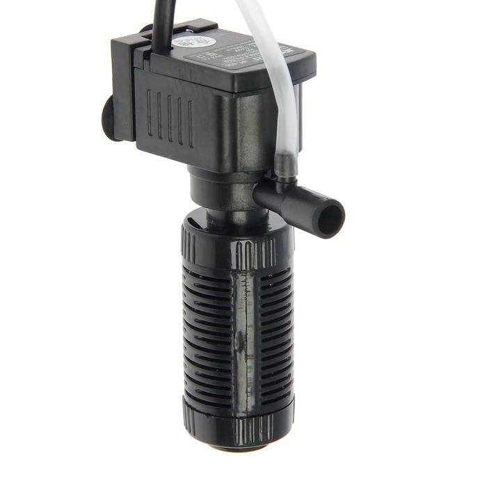 Внутренний фильтр Jeneca IPF-408, 2 Вт, 200 л/ч, высота подъема воды 0,45 м