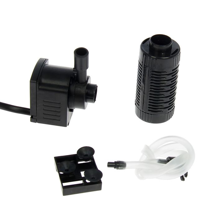 Внутренний фильтр Jeneca IPF-408, 2 Вт, 200 л/ч, высота подъема воды 0,45 м