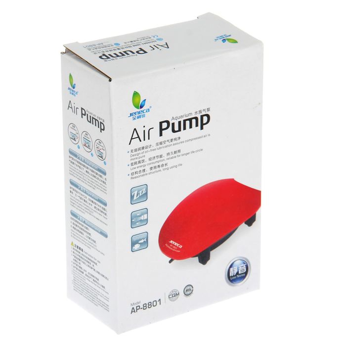 Компрессор Jeneca AP-8801 одноканальный, 1,5 Вт, 2,1 л/мин