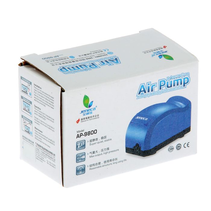 Компрессор Jeneca AP-9800 одноканальный, 1,5 Вт, 1,6 л/мин