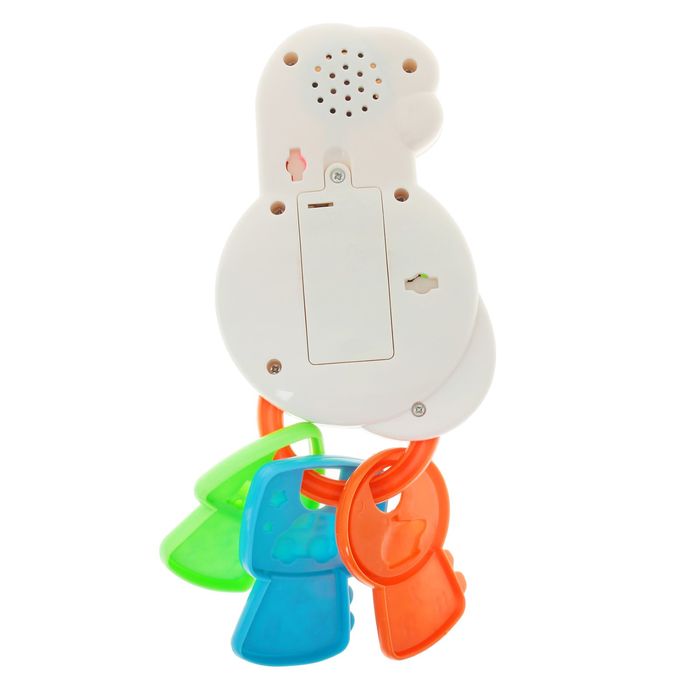 Брелок музыкальный, "МедвежонокВинни и его друзья", свет, звук