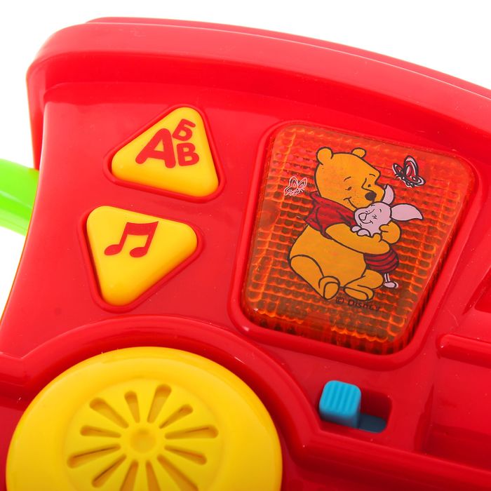 Игрушка музыкальная "Паровозик" Винни и его друзья, свет, звук МИКС