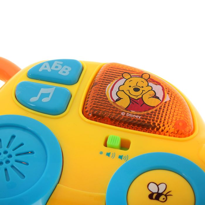 Игрушка музыкальная "Машинка" Винни и его друзья ,свет, звук МИКС