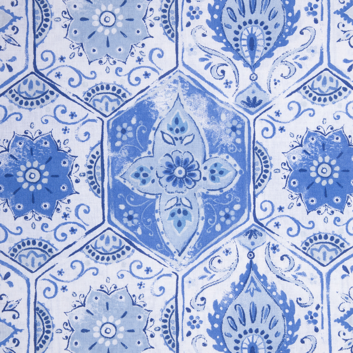 Постельное бельё "Этель" 2 сп., Майолика, размер 175х215 см, 200х220 см, 70х70 см - 2 шт., 100% хлопок, поплин, 125 г/м2