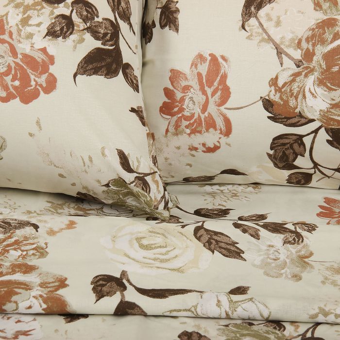 Постельное бельё "Этель" 1,5 сп., Лорета, размер 143х215 см, 150х214 см, 70х70 см - 2 шт.