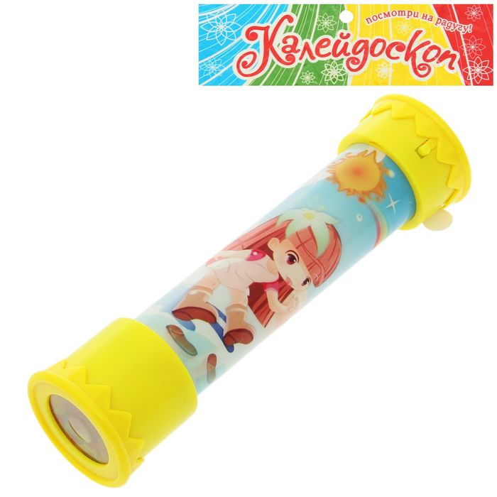 Калейдоскоп «Весёлые картинки», световые и звуковые эффекты, МИКС