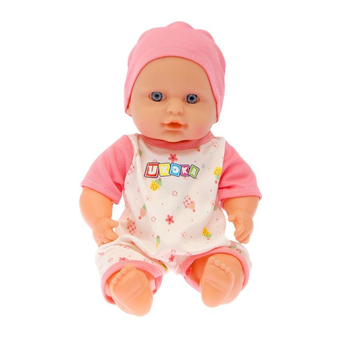 Пупс функциональный "Кроха", писает, пьёт, с аксессуарами, МИКС