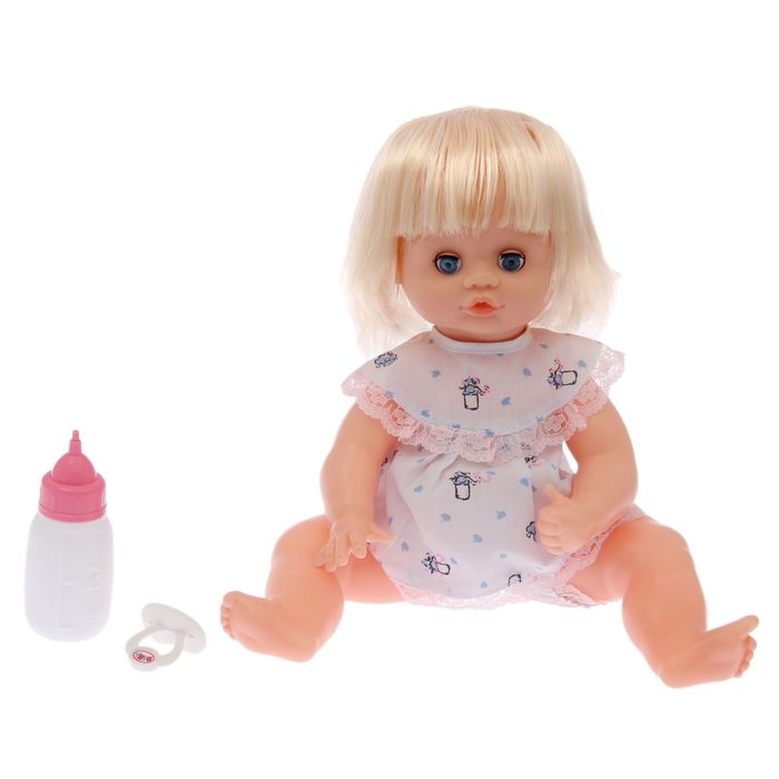 Пупс "Кэтрин" с аксессуарами, пьёт, писает, цвета МИКС