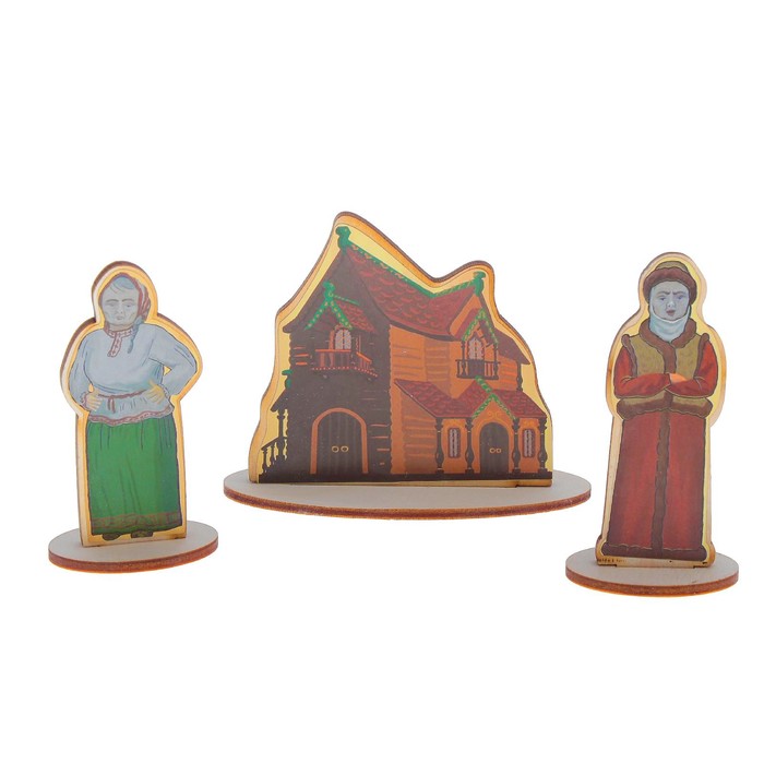 Театр на столе "Сказка о рыбаке и рыбке"