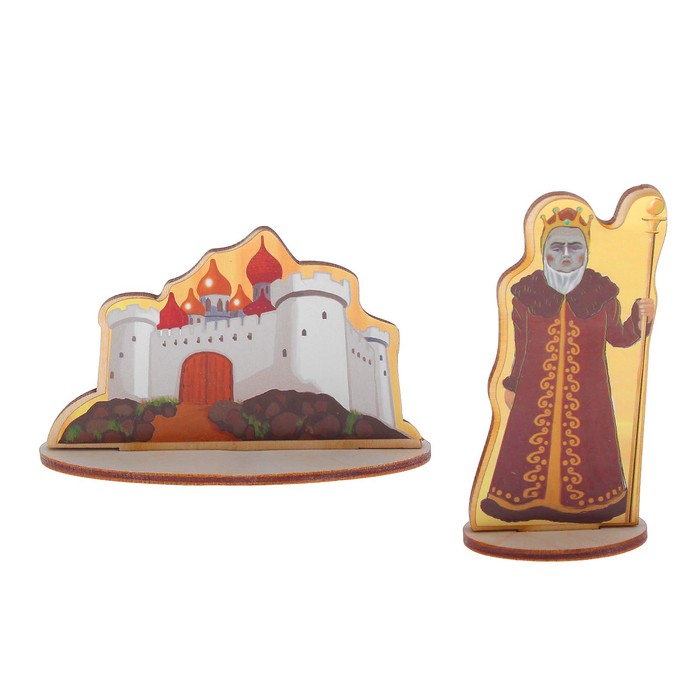 Театр на столе "Сказка о рыбаке и рыбке"