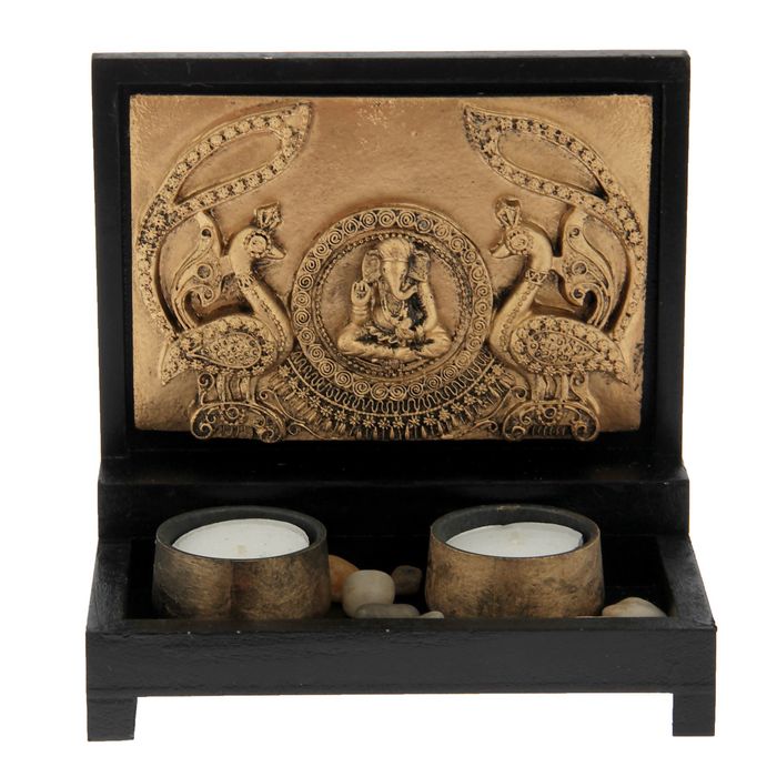 Сувенир со свечами "Сад Ганеши"