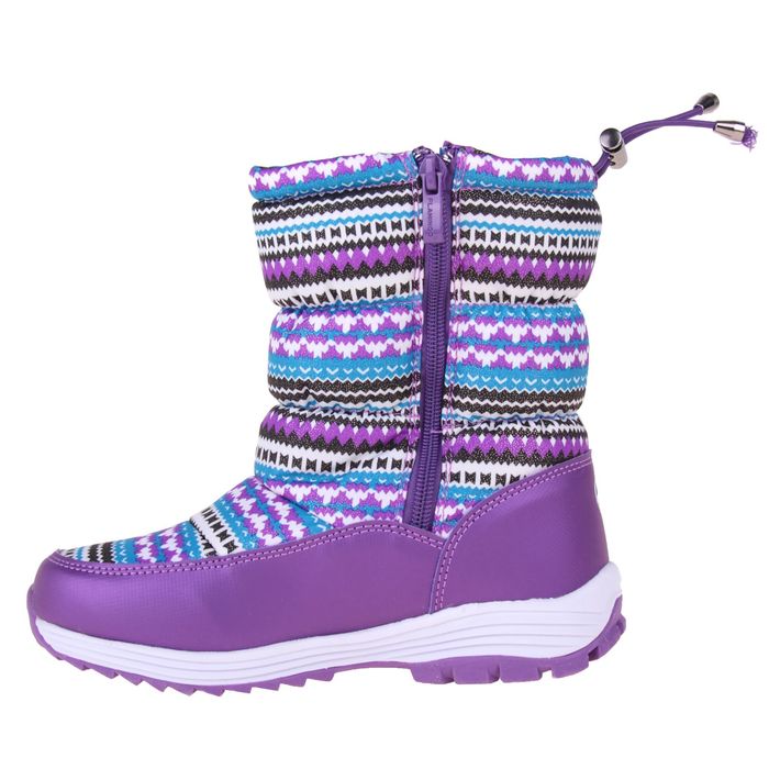 Дутики детские арт. 52-NC412, цвет фиолетовый, размер 33