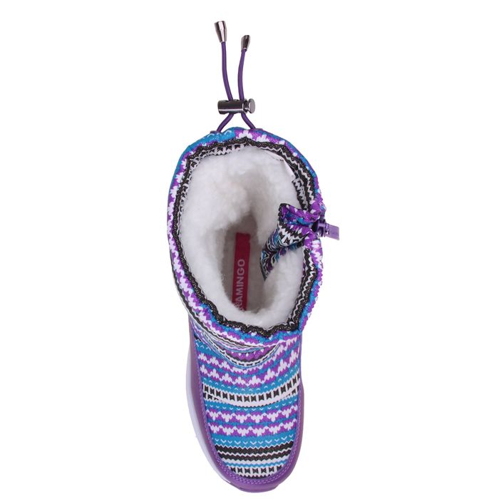 Дутики детские арт. 52-NC412, цвет фиолетовый, размер 33