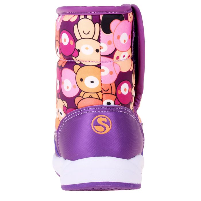 Дутики детские арт. 52-NC401, цвет фиолетовый, размер 27