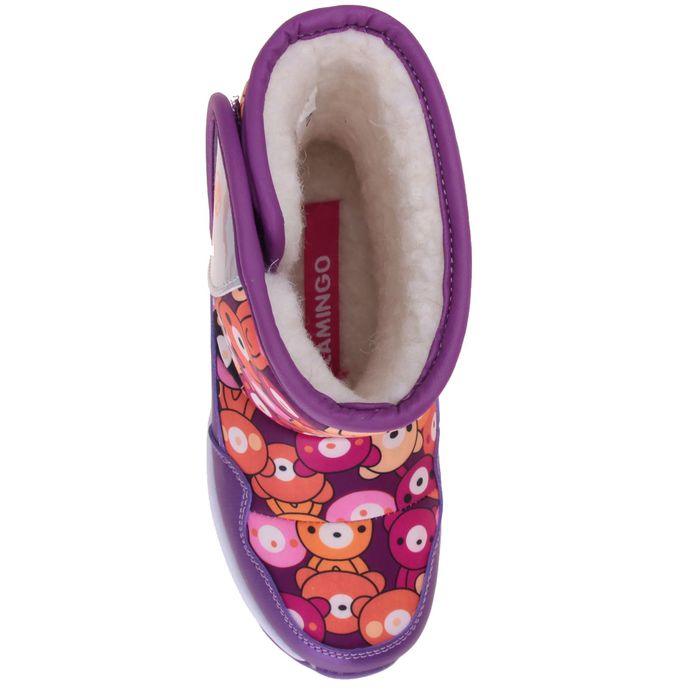 Дутики детские арт. 52-NC401, цвет фиолетовый, размер 30