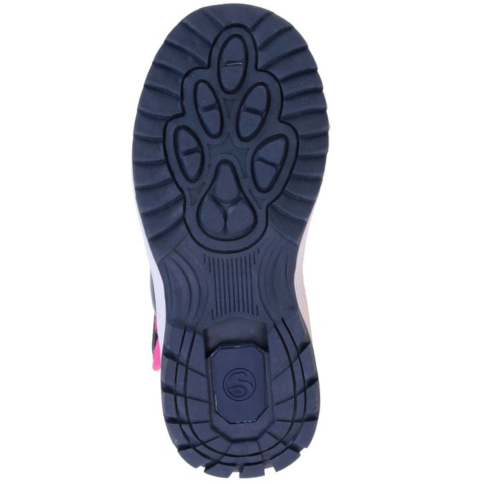 Дутики детские арт. W6NQ032, цвет синий/розовый, размер 28